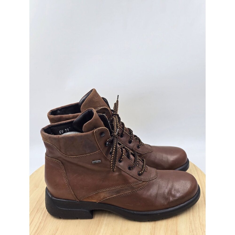 STONEFLY Gore-Tex Lace Up Brown Leather Women’s Chukka  Boot Size 10
